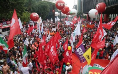 Centrais acertam mobilização nacional em 28 de abril: 'Parar o Brasil'