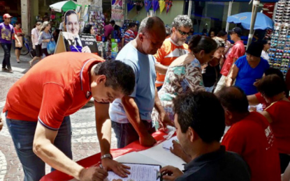 Sindicatos intensificam campanha pela revogação da reforma trabalhista