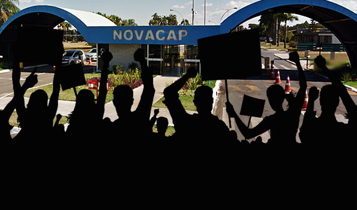 Sem acordo com o governo, trabalhadores da NOVACAP entrarão em greve segunda, (26/03)
