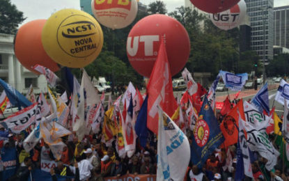 Centrais Sindicais lançam em junho agenda em defesa dos trabalhadores