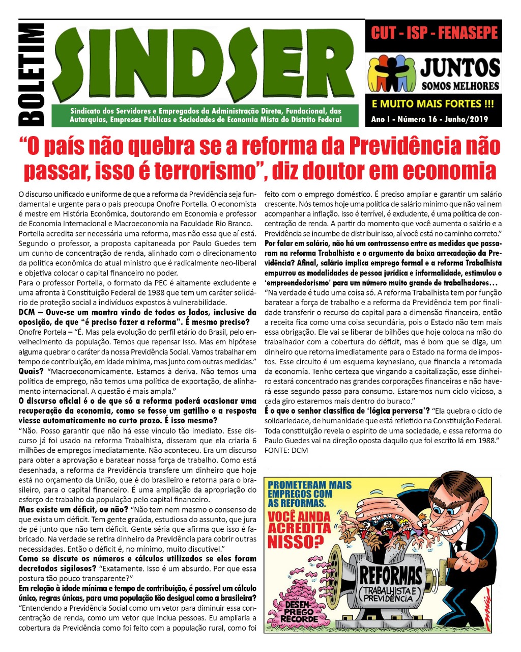 &amp;amp;quot;O país não quebra se a reforma da previdência não passar, isso é terrorismo.&amp;amp;quot;, diz doutor em economia.