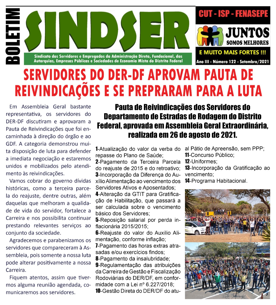 Informativo Sindser – 09/2021