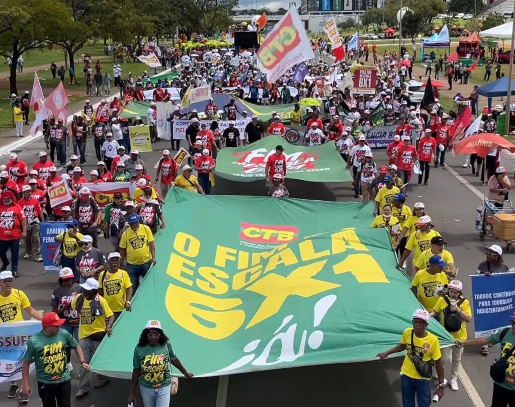 Movimentos preparam o 30/8, Dia Nacional de Mobilização pelo Fim da Escala 6×1 Escala 6x1